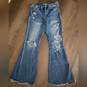 Flying Money Distressed Flare